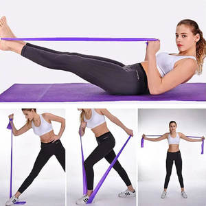 Bandes de résistance plates longues pour yoga, pilates et étirements, sans latex, personnalisées, élastiques, Thera Band - Product Image 2