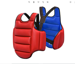 chest guard for men WTF Approved Taekwondo Chest Protector Taekwondo Solid Reversible Chest Guard - Product Image 1