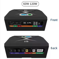 UPS Mini Portabel 60W Online USB 5V DC 9V 12V 24V Cadangan Daya 20800mah 48000mah 60000mah Fase Tunggal Layar LCD Router WiFi