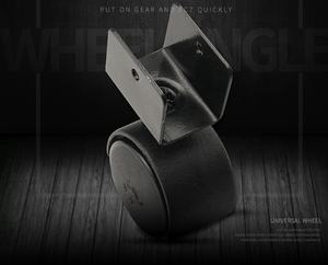 Rueda de rueda universal para <span class=keywords><strong>cuna</strong></span> de rodillos, tacos de rueda sin 1,5 pulgadas, accesorios silenciosos para <span class=keywords><strong>cuna</strong></span>, rueda de cama - Product Image 6