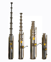 Mástil Telescópico Manual para Cámara de Vigilancia PTZ Montada en Vehículo de 8m, 12m, 15m, con Manivela, OK-SD3-20SJ, OK-SD3-20SJ Telescópico - Product Image 6