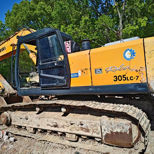 Used Hyundai 305LC-7 <b>Tracked</b> Excavator 30TON Operating Weight Engine <b>Pump</b> Gearbox Bearing 190KW Power Low Price Discount - Product Image 4