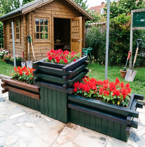 <span class=keywords><strong>Jardinière</strong></span> en <span class=keywords><strong>bois</strong></span> tendance et personnalisée pour l'extérieur, support à fleurs en <span class=keywords><strong>bois</strong></span> massif - Product Image 3