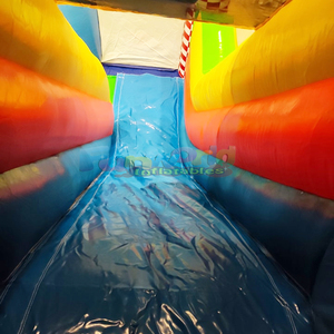 <b>Large</b> outdoor kids chateau gonflable bouncy castle with slide <b>inflatable</b> football games combo park - Product Image 6