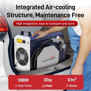 Machine de soudage laser portable 2-en-1 et 3-en-1 1500W 1200W (0,874mW) 220V refroidie par air - Product Image 6