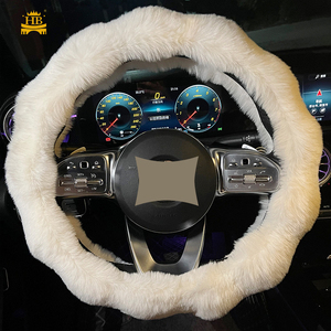 Couverture drôle de <span class=keywords><strong>volant</strong></span> de voiture de dessin animé pour la couverture de poignée de <span class=keywords><strong>volant</strong></span> de décor automatique de dame universelle - Product Image 4