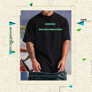 Nueva Llegada, Oferta de Verano, Camiseta Unisex de Gran Tamaño, Estilo Vintage, con Hombros Caídos, Personalizable con Logotipo, 240 g/m², 100 % Algodón - Product Image 3