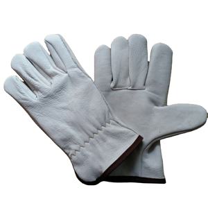 Custom <span class=keywords><strong>Rigger</strong></span> construcción industrial conducción cabra trabajo de seguridad TIG soldadura guantes de cuero de piel de cabra - Product Image 6