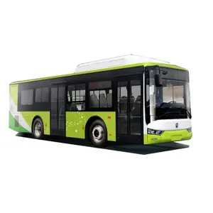 New energy 9.3m gas-elettrico ibrido city bus per la vendita