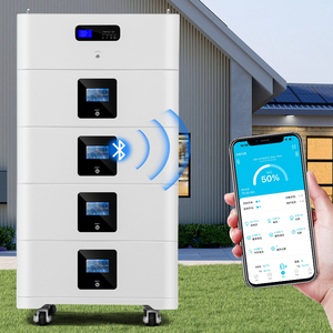 쌓을 수 있는 LiFePO4 배터리-인버터 올인원, 10-20kWh 모듈식, 5-10kW 순수 사인, 6000 사이클, 태양열/그리드 입력, RS485 -- WiFi - Product Image 2
