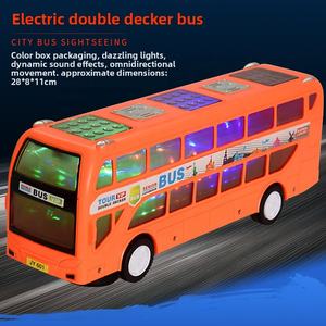 Vehículos eléctricos al por mayor grandes autobuses universales con luces y música modelos de coches de juguete divertidos para niños 2025 - Product Image 2