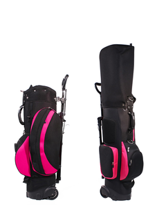 Dericsson Lady Wheeled <b>Golf</b> Stand Bag 7-Way Divider&Double Shoulder Straps <b>Golf</b> Bag with Wheels and Stand Custom Logo Supported - Product Image 2