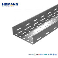 Système de support résistant aux acides certifié CE Hdmann ABS, échelle de câbles solaires en acier inoxydable SS316L pour applications marines offshore