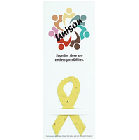 Marcapáginas de Cinta Personalizada con Logotipo, Semillas Incluidas, Plantable, Significativo, Empoderamiento, Inspiración, Regalo para Eventos, Venta al por Mayor