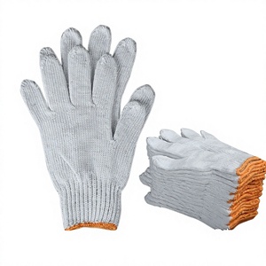 Gants de travail réutilisables et lavables, 7 oz, 40% coton, 60% polyester, durables, respirants, antidérapants, anti-chaleur, anti-coupure - Product Image 1