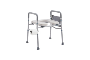 Soporte de inodoro antideslizante con ventosa grande para prevención de caídas en ancianos, embarazadas y personas con discapacidad, para uso en el baño. - Product Image 4