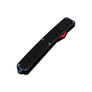 [Solo para Comercio Transfronterizo] Funda para Cuchillo Gedao OTF - Tallada con CNC en Acero de Damasco y Aleación de Aluminio 7075 - Product Image 1