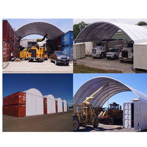 Abri de stockage industriel en PVC de haute qualité pour conteneurs maritimes, abri pour équipement, auvent pour conteneurs - Product Image 3