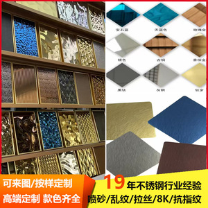 Tôle d'acier inoxydable colorée Baoxin 304 201, surface miroir 8K, panneau décoratif pour la décoration intérieure - Product Image 5