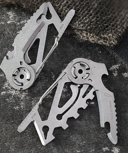 Đa Chức Năng Bằng Thép Không Gỉ Công Cụ Thẻ Knife Với Bottle <span class=keywords><strong>Opener</strong></span> Keychain Chai <span class=keywords><strong>Opener</strong></span> Cho Có Thể Bia Rượu Vang - Product Image 2