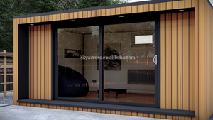 Prix bon marché Maison de vacances préconstruite personnalisée écologique Chalet petite maison modulaire confortable de 20 pieds à vendre - Product Image 5