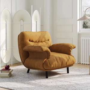 Fauteuil Lounge Nordique - <span class=keywords><strong>Convertible</strong></span> en Lit et Chaise Longue pour Petits Espaces |   Fauteuil en tissu design - Product Image 3
