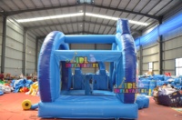 Château Gonflable Commercial avec Toboggan et Structure de Rebond pour Enfants, Idéal pour Location de Fêtes en Extérieur – Vente Directe Usine