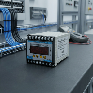 Controlador de Velocidad Electrónico Industrial SMARTsaa ESM 1 W, Controlador Digital de RPM para Automatización de Transportadores, Aluminio Fundido, 0-75C - Product Image 5