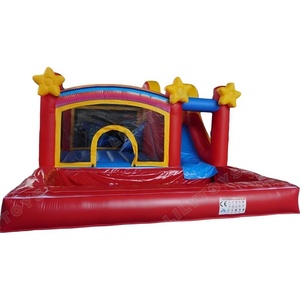 Lilytoys - <span class=keywords><strong>Casa</strong></span> Inflable Personalizada con Tobogán, PVC Comercial, Castillo Inflable Colorido <span class=keywords><strong>para</strong></span> <span class=keywords><strong>Fiestas</strong></span> Infantiles y Eventos - Product Image 1