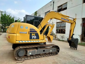 Excavadora Usada Komatsu Pc70 en Excelentes Condiciones, Komatsu Pc 70 Pc70-8 70-8, Excavadora Hidráulica de Cadenas para Trabajos de Excavación en Venta - Product Image 2