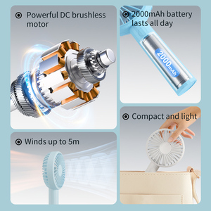 Upgrades Macaron Color Rechargeable <strong>Mini</strong> Handheld Portable <strong>Fan</strong> Custom Logo Electric Cooling Lash <strong>Fan</strong> <strong>Hand</strong> <strong>Held</strong> <strong>Mini</strong> <strong>Fan</strong> - Product Image 3