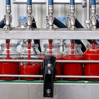 Volledig automatische tomatenpuree productielijn, tomatensausmachine met concentratie-, meng-, sterilisatie- en verwerkingsinstallatie