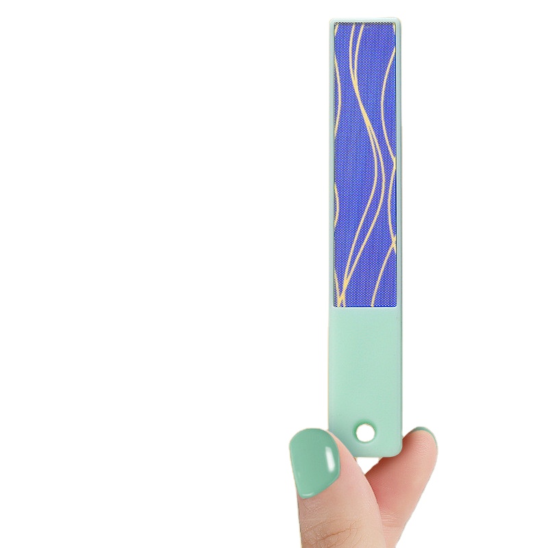 Цветная пилка для ногтей, пилка для ногтей, нано-стекло, пилка для ногтей