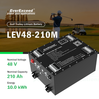 Vorrätig: Lithium-Ionen-Akku für Golfcarts, LiFePO4 Deep Cycle mit Smart BMS für Elektrotrolleys und Nutzfahrzeuge