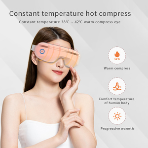 Massaggiatore pneumatico per occhi con maschera per occhi portatile con vibrazione a compressione calda e dispositivo portatile per la cura degli occhi con musica Bluetooth - Product Image 5