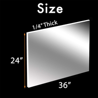 Vente en gros de feuilles de plexiglas acrylique transparent personnalisées, pré-coupées pour enseignes, vitrines, écrans anti-éternuements, projets de bricolage, plusieurs tailles