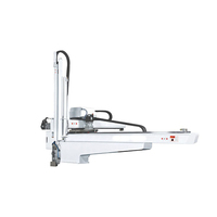 Bras robotique de cueillette de sprue avec pince pour machine horizontale de moulage par injection bras robotique