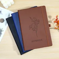 Libro de Visitas Personalizado para Boda, Cuaderno de Tapa Dura de Cuero/PU, Logotipo en Lámina Dorada, Venta al Por Mayor, OEM, ODM, Regalo Personalizado