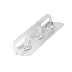 Grand support en métal personnalisé en forme de L à angle <span class=keywords><strong>droit</strong></span> et plat de 90 degrés pour l'extérieur très résistant avec trous - Product Image 5