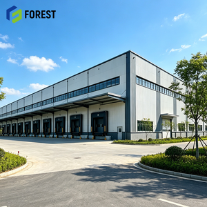 Custom Engineered Structural Steel Logistics Park Cargo <b>Hub</b> High Load Modular E Commerce Distribution Depot Frame - Product Image 1