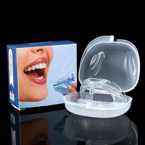 Protector <span class=keywords><strong>Bucal</strong></span> Nocturno Ajustable a Medida para Bruxismo y Rechinamiento de Dientes, Férula Dental Antirronquidos con Bandeja - Product Image 5