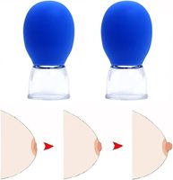 Facial Beauty Massage Silikon Schröpfen Gerät, Haut kratzen Schröpfen zur Entspannung der Augenhaut Brust stimulation Nippel Sauger Pumpe