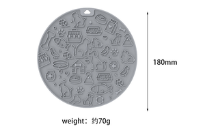 Alfombrilla de silicona de grado alimenticio para lamer, con fuerte succión, para entrenamiento de perros, comedero lento, tazón para baño y aseo, muestra gratuita - Product Image 6