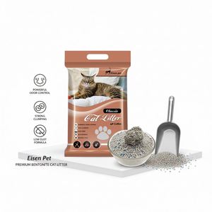 ทรายแมวพรีเมียม ขนาด 10 ลิตร น้ำหนัก 25 กิโลกรัม ยี่ห้อ Factory Cat Sand ชนิดเบนโทไนต์ มีกลิ่นหอม - Product Image 1