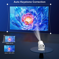 Projecteur de cinéma maison intelligent portable 2025, décodage vidéo, mini projecteur avec double WIFI, HY300 Pro