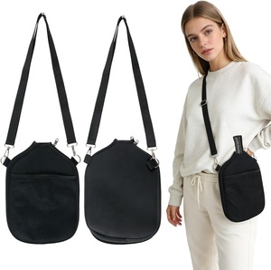 Funda para Raqueta de Tamaño Estándar Fácil de Transportar con Correas, Bolsa de Almacenamiento de Neopreno Personalizada para Palas de Pickleball con Bolsillo de Malla - Product Image 1