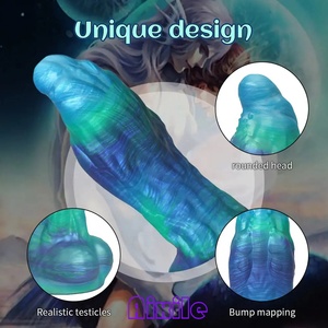 Dildo de fantasía con forma de monstruo, juguete sexual para parejas, estimulación del punto G y de la próstata para mujeres y hombres - Product Image 5