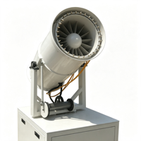 Fournisseur de canons à brume d'eau avec technologie de pulvérisation efficace pour les applications en carrière, en usine et sur route