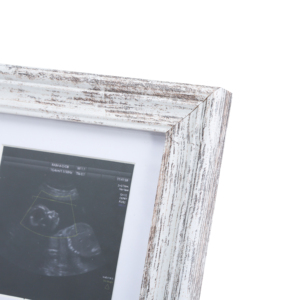 Cadre en bois pour souvenirs de bébé avec <span class=keywords><strong>kit</strong></span> d'empreintes de mains et de pieds en argile auto-durcissante pour la décoration murale de la chambre d'enfant - Product Image 5