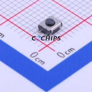 TS-1185EC-C-A-B Tactile Switch SMD Switch Single Pole Single Throw Round Button 2.6N Vertical Mount - Product Image 1